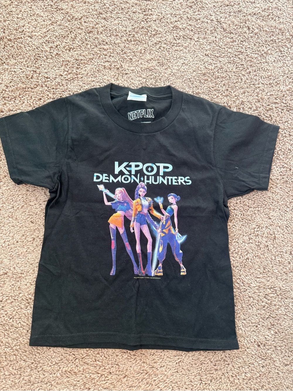 Kids Netflix K-pop demon Hungers T-shirt